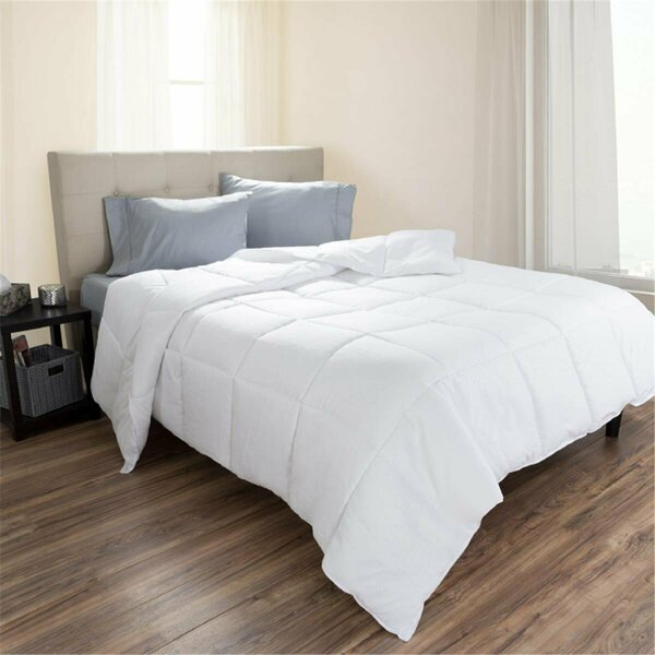 Daphnes Dinnette 92 x 106 in. King Size Ultra-Soft Comforter, White DA3239721